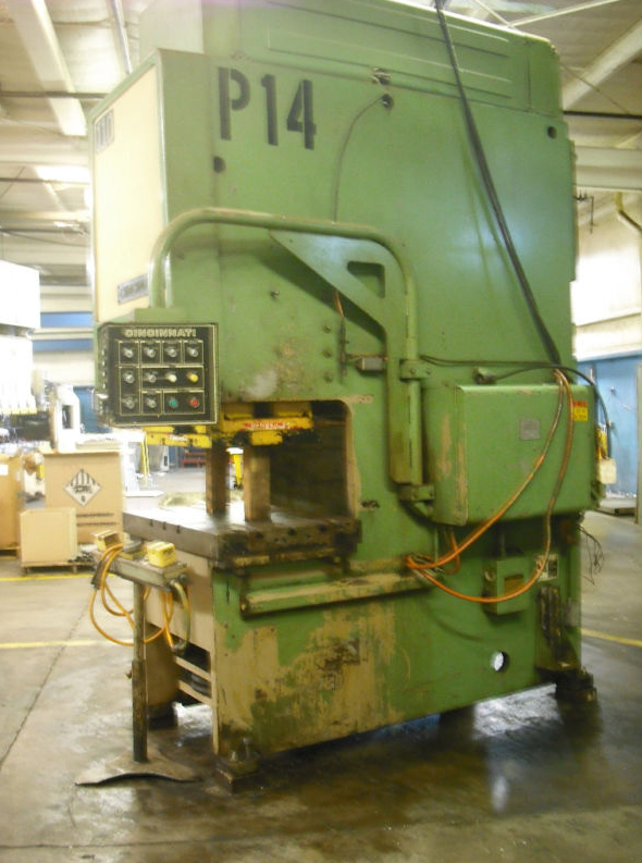 Cincinnati Model OBS110 Hydraulic Gap Frame Press